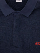 Loewe Men's Wool Sweater Blue, view 3