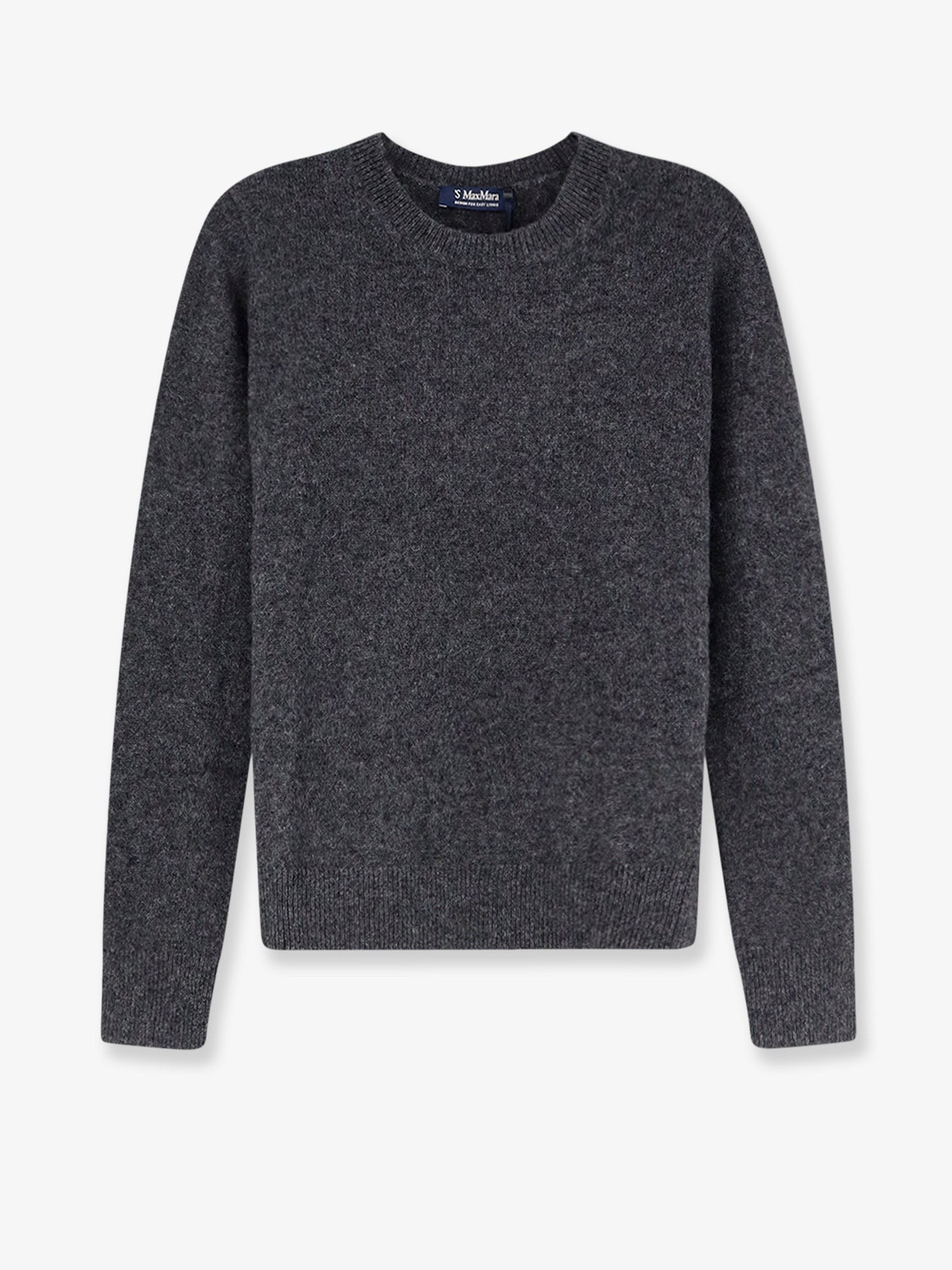 S MAX MARA Women's Wool Sweater Grey