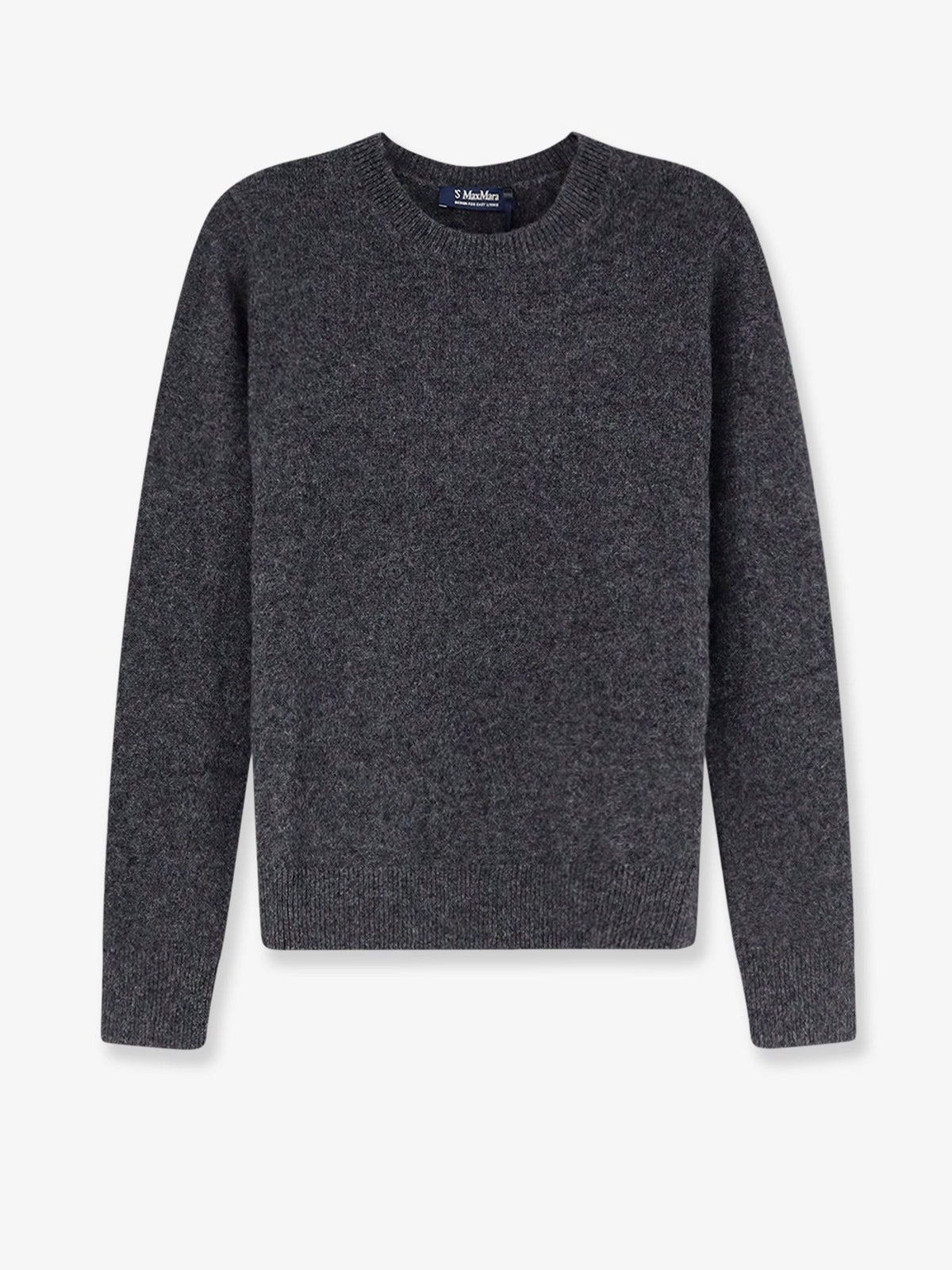 S MAX MARA Women's Wool Sweater Grey