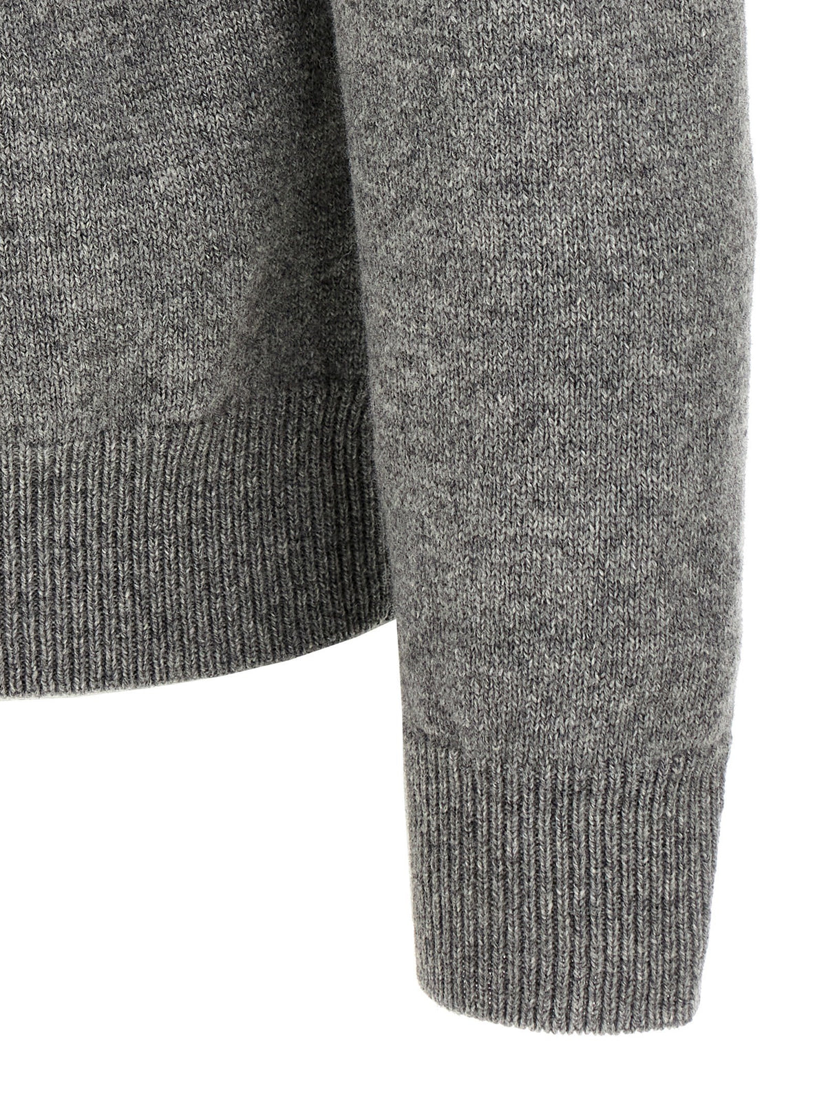 Zanone Wool Sweater Grey, view 4