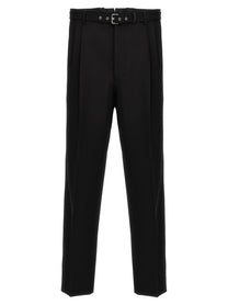 PRADA Wool Tailored Trousers Black
