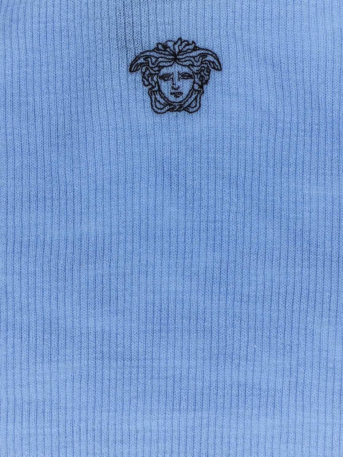 Versace Women's Wool Tank Top Blue
