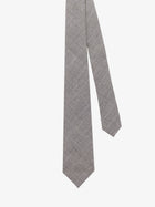 Kiton Men's Wool Tie Grey
