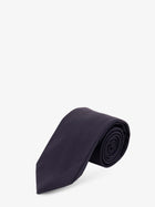 Kiton Men's Wool Tie Blue
