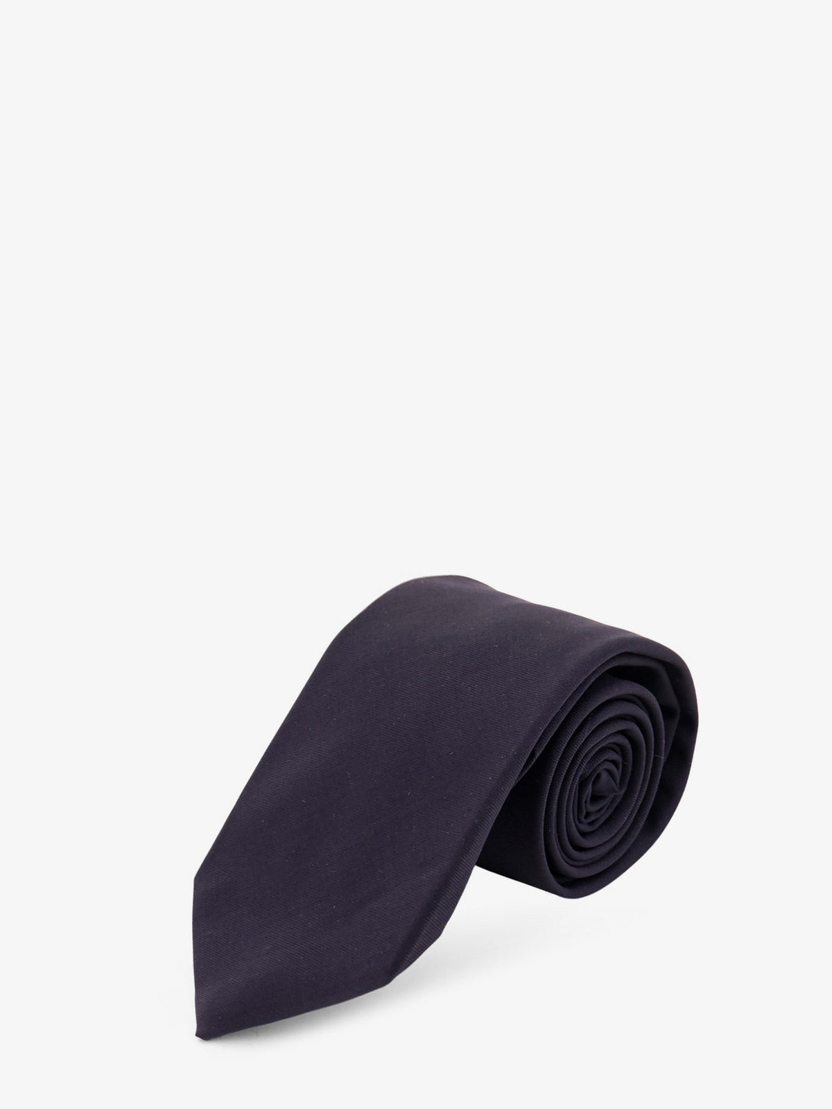 Kiton Men's Wool Tie Blue