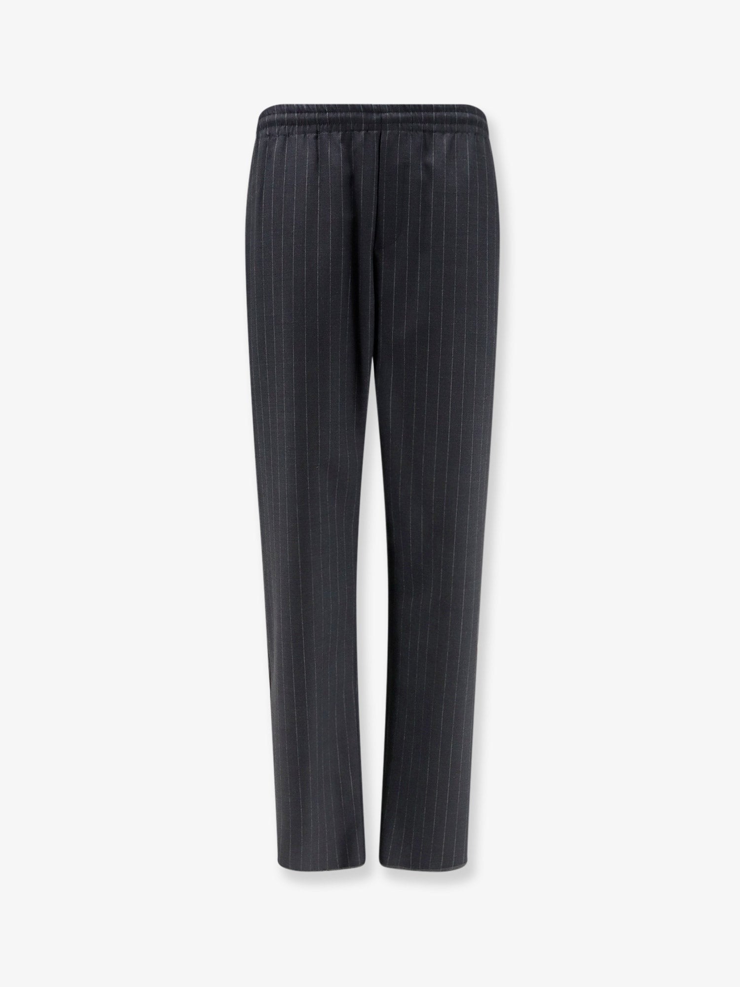 Burberry Men's Wool Trousers Grey
