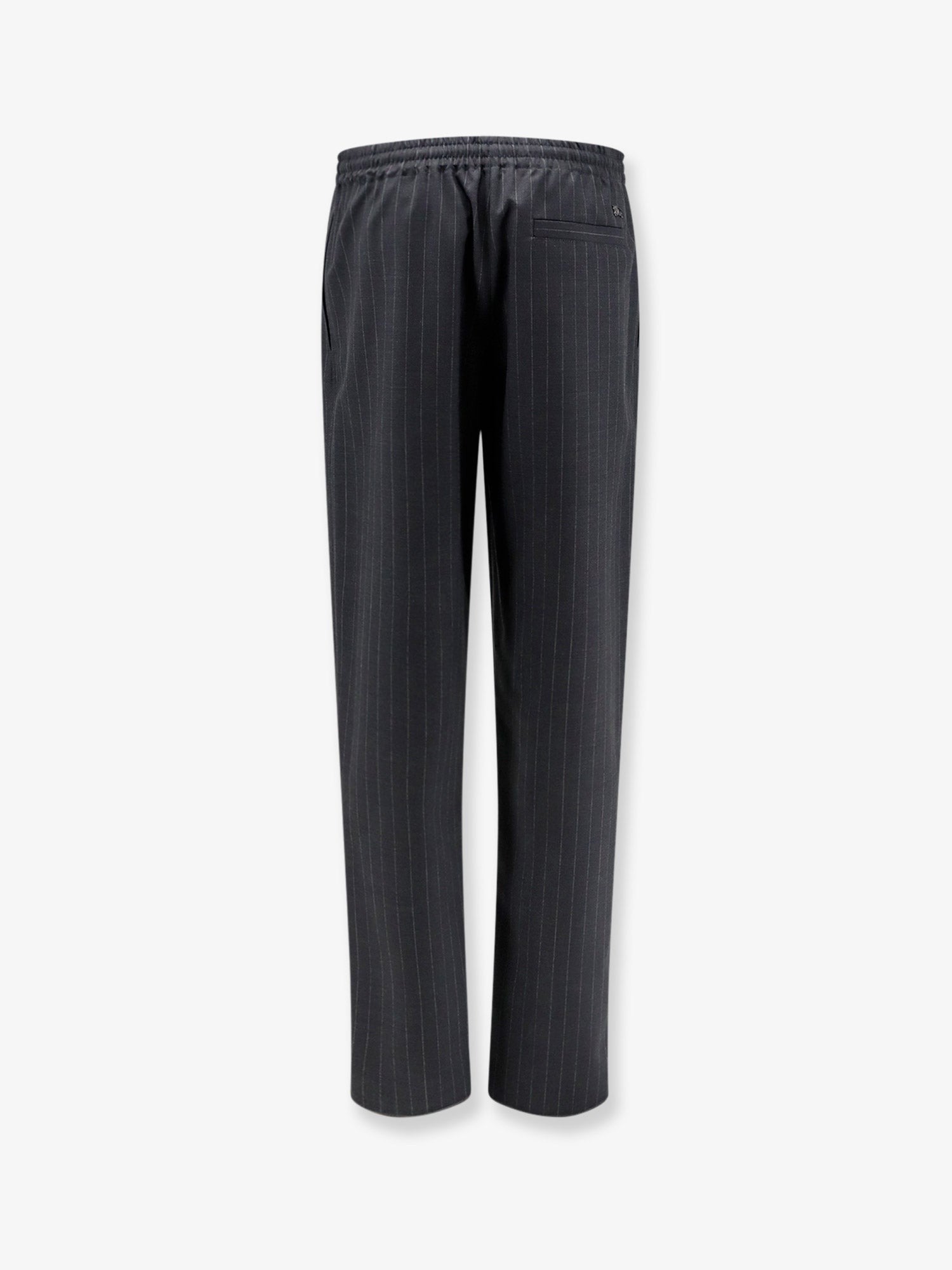 Burberry Men's Wool Trousers Grey