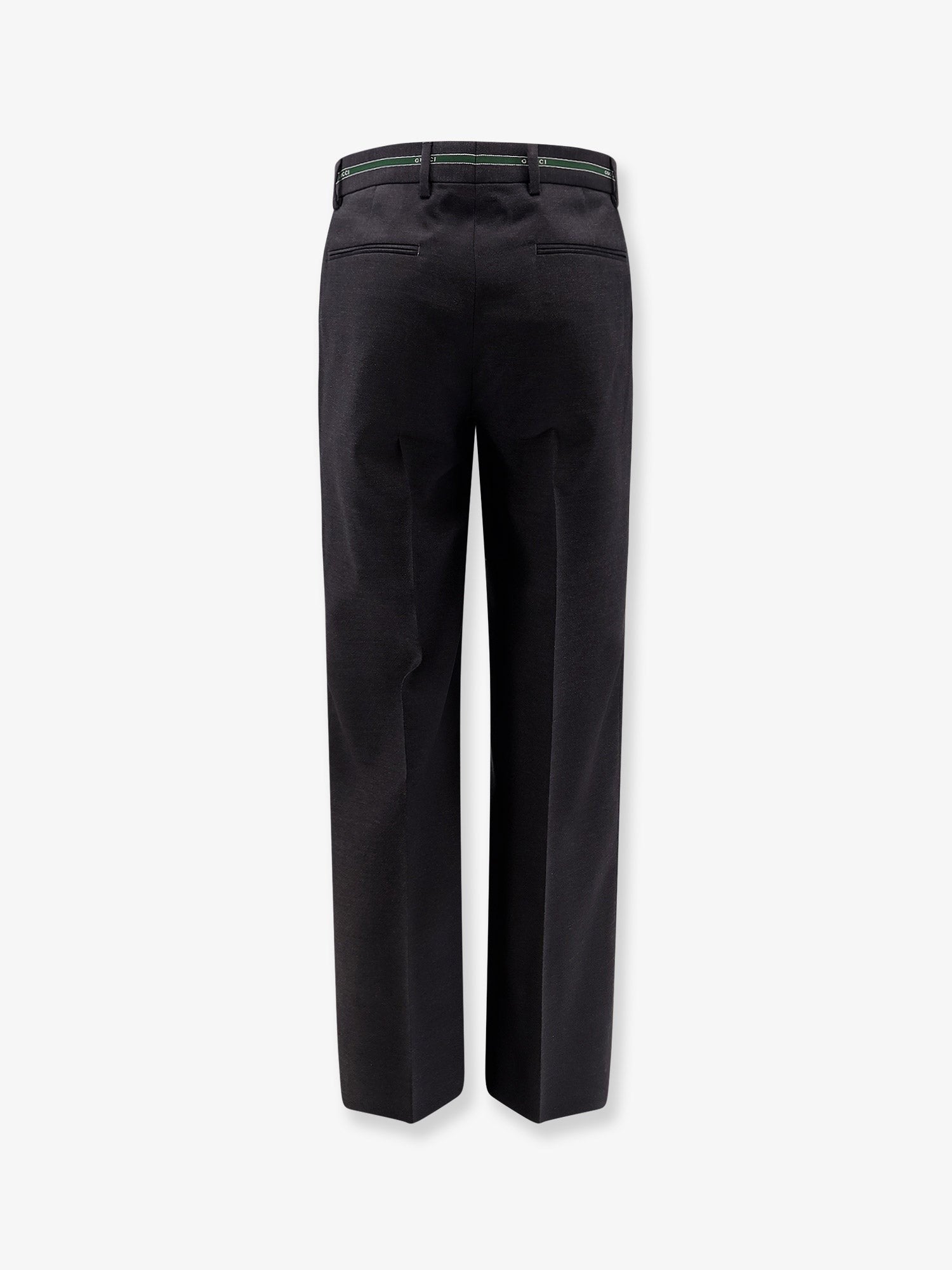 Gucci Men's Wool Trousers Grey