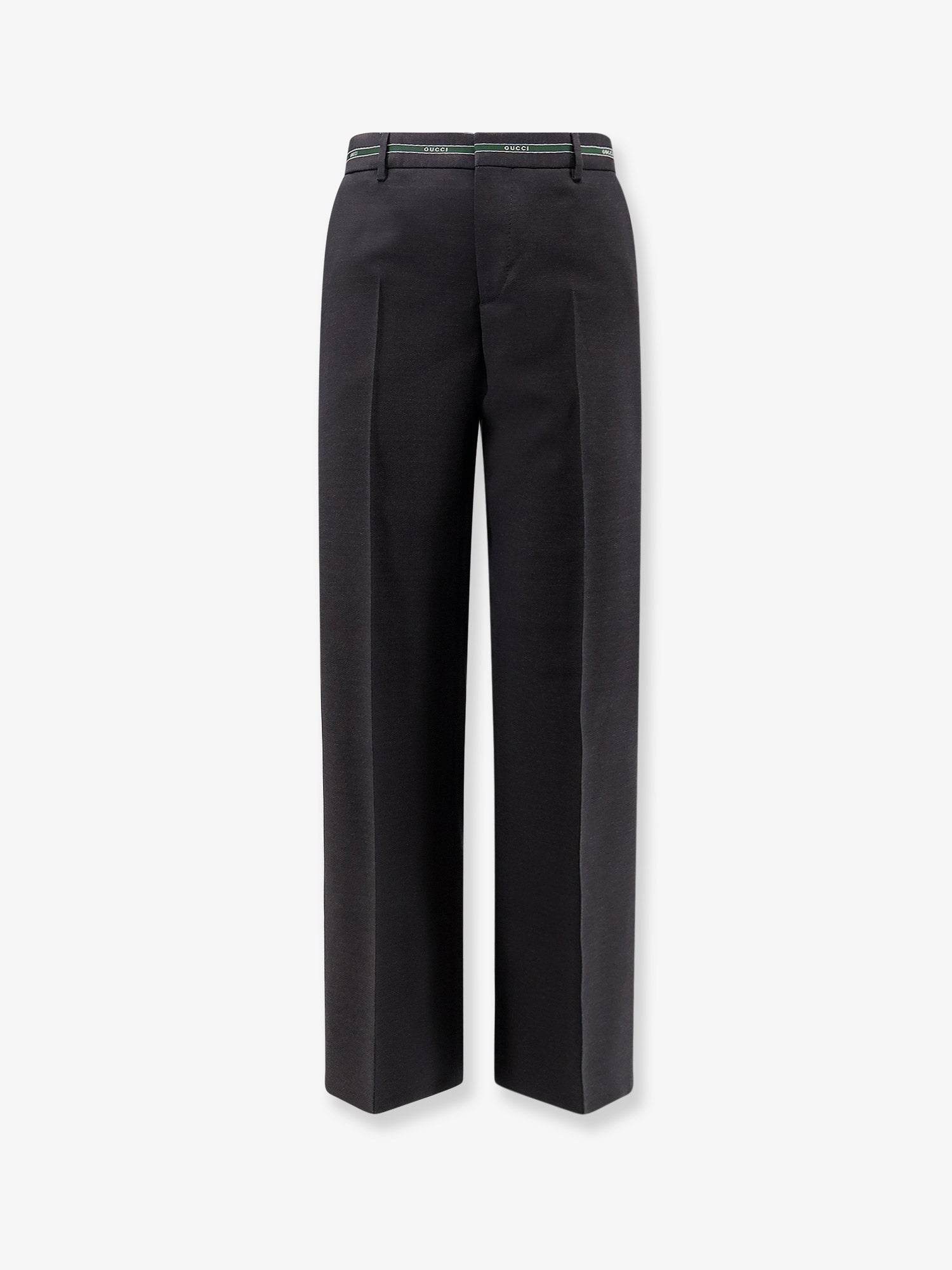Gucci Men's Wool Trousers Grey