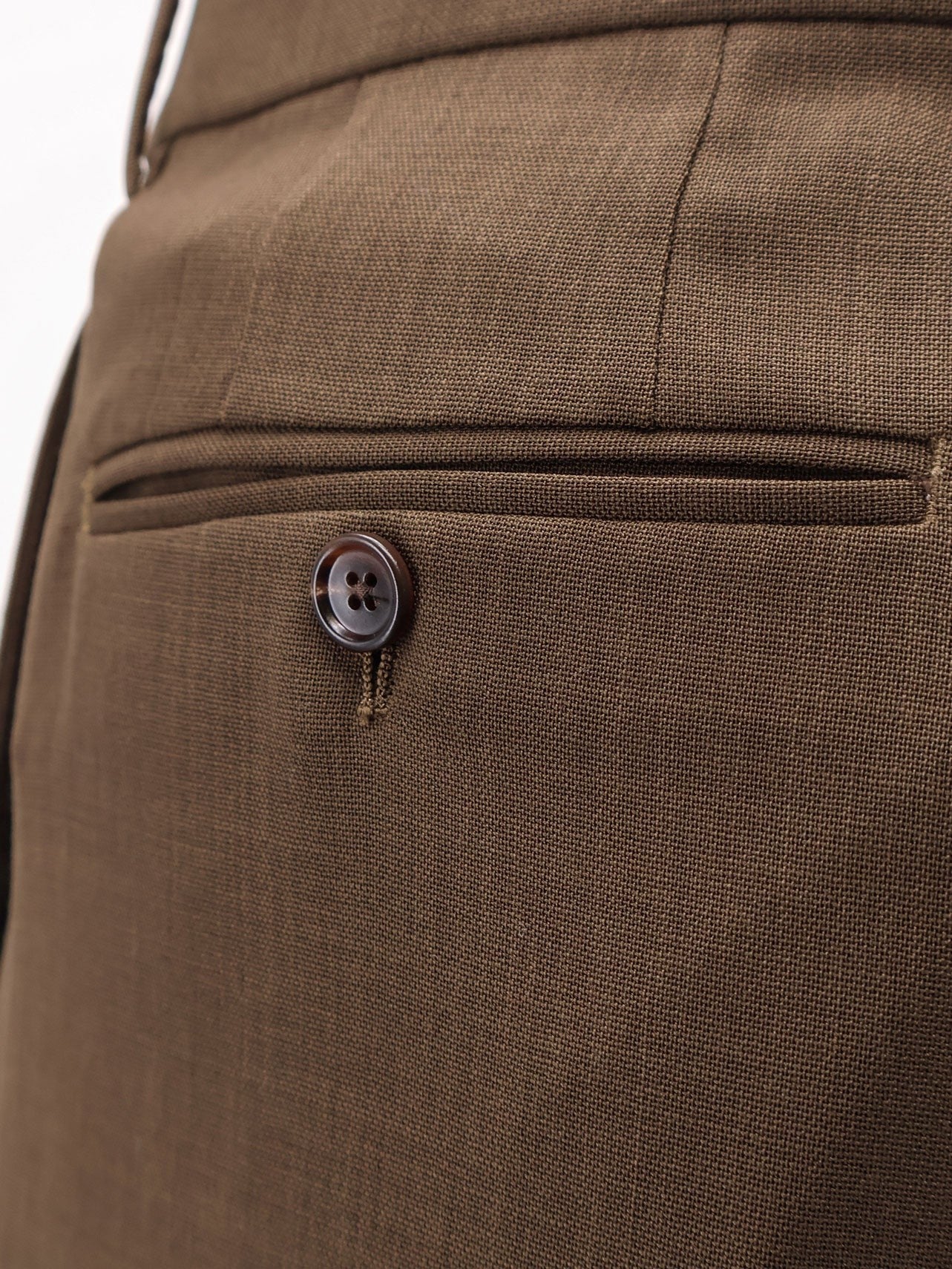 Tom Ford Men's Wool Trousers Brown