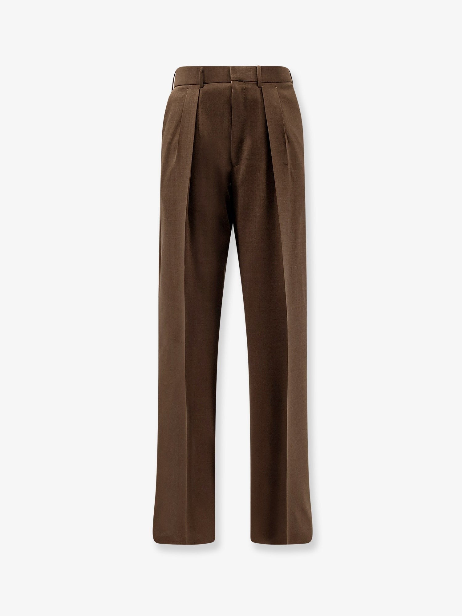 Tom Ford Men's Wool Trousers Brown