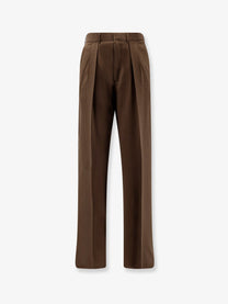 Tom Ford Men's Wool Trousers Brown
