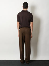 Tom Ford Men's Wool Trousers Brown