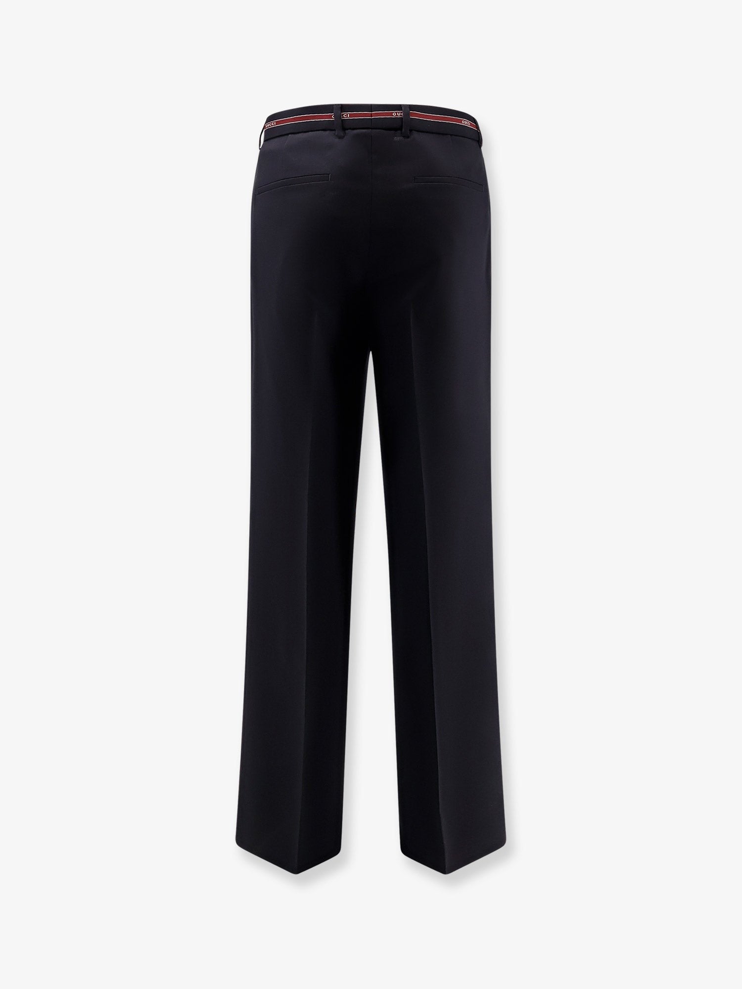 Gucci Men's Wool Trousers Blue