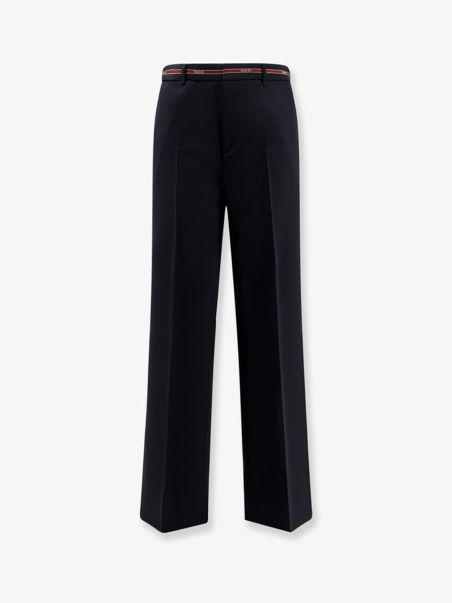 Gucci Men's Wool Trousers Blue