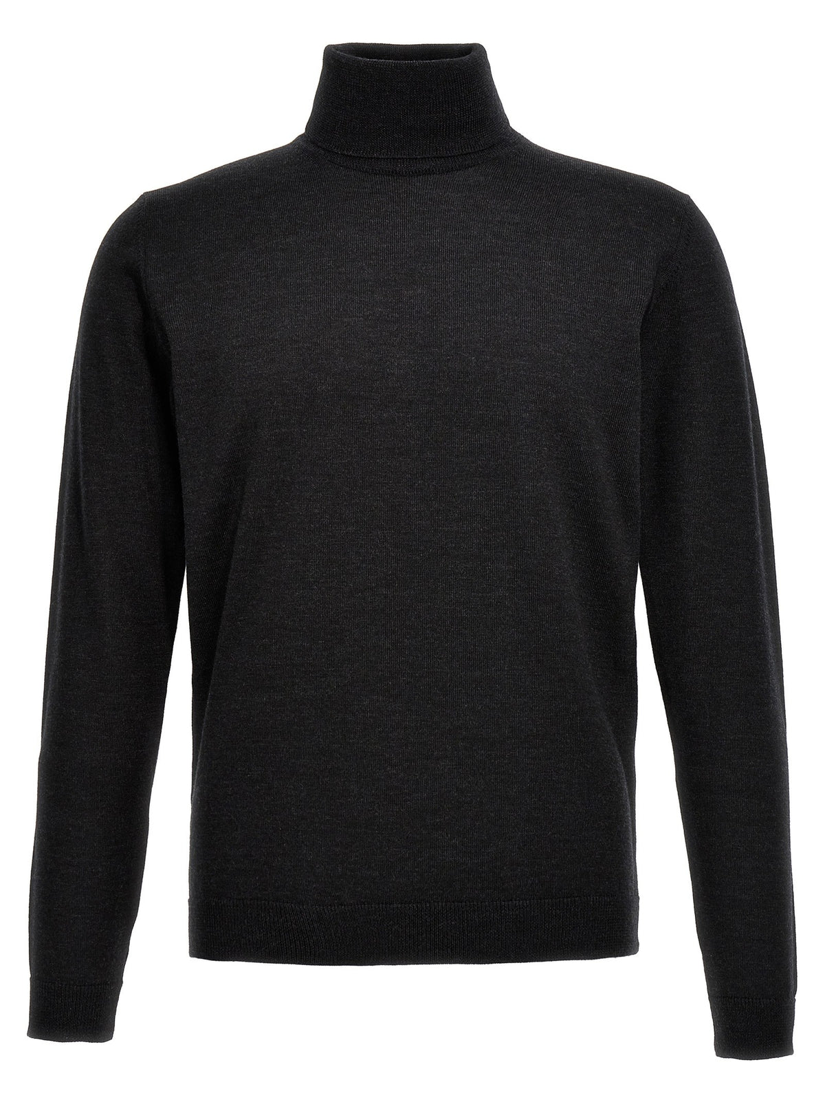 Roberto Collina Wool Turtleneck Sweater Grey