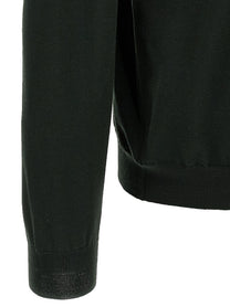 Zanone Wool Turtleneck Sweater Green