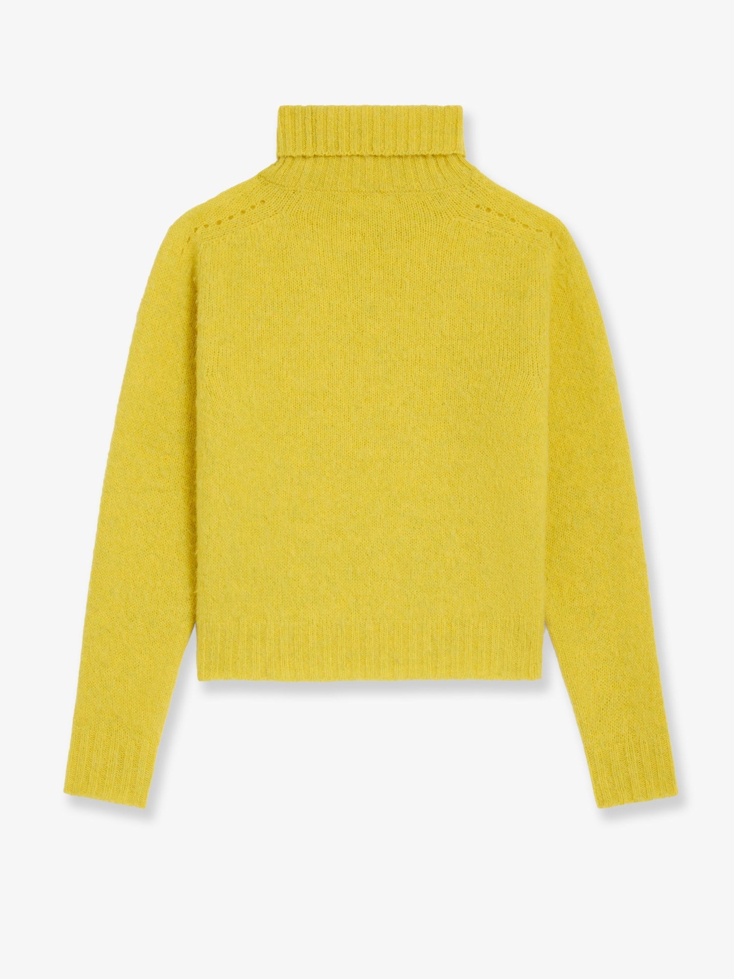 Celine Women's Wool Turtleneck Yellow Celine