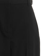 Tory Burch Wool Twill Pants Black, view 3