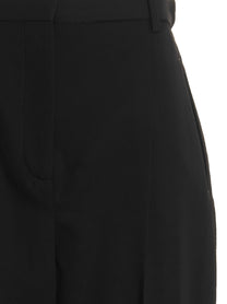 Tory Burch Wool Twill Pants Black