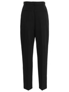 Tory Burch Wool Twill Pants Black, view 2
