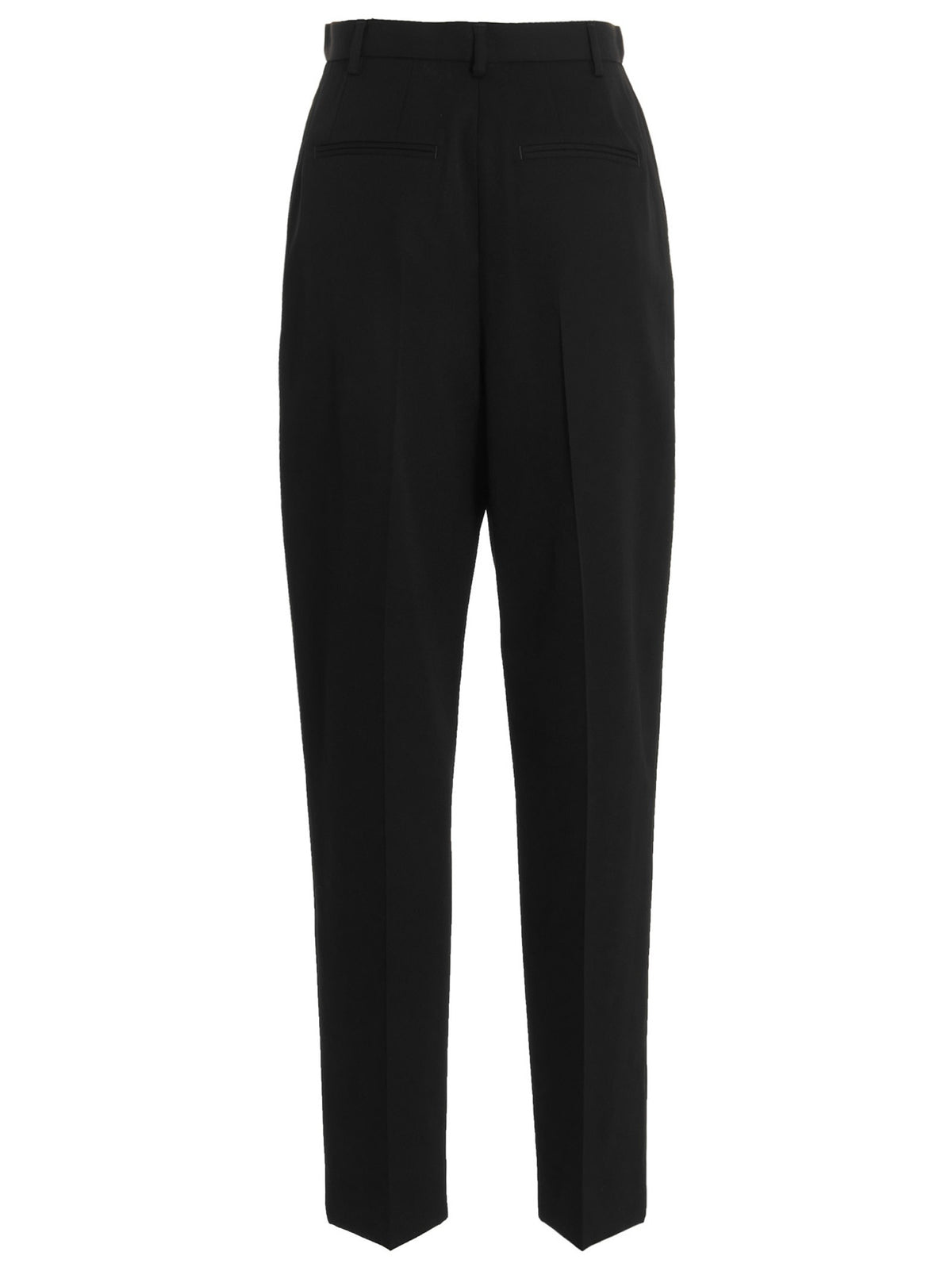 Tory Burch Wool Twill Pants Black