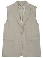 Golden Goose Women's Wool Vest Beige