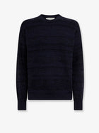 Laneus Men's Viscose and Alpace Blend Sweater Blue