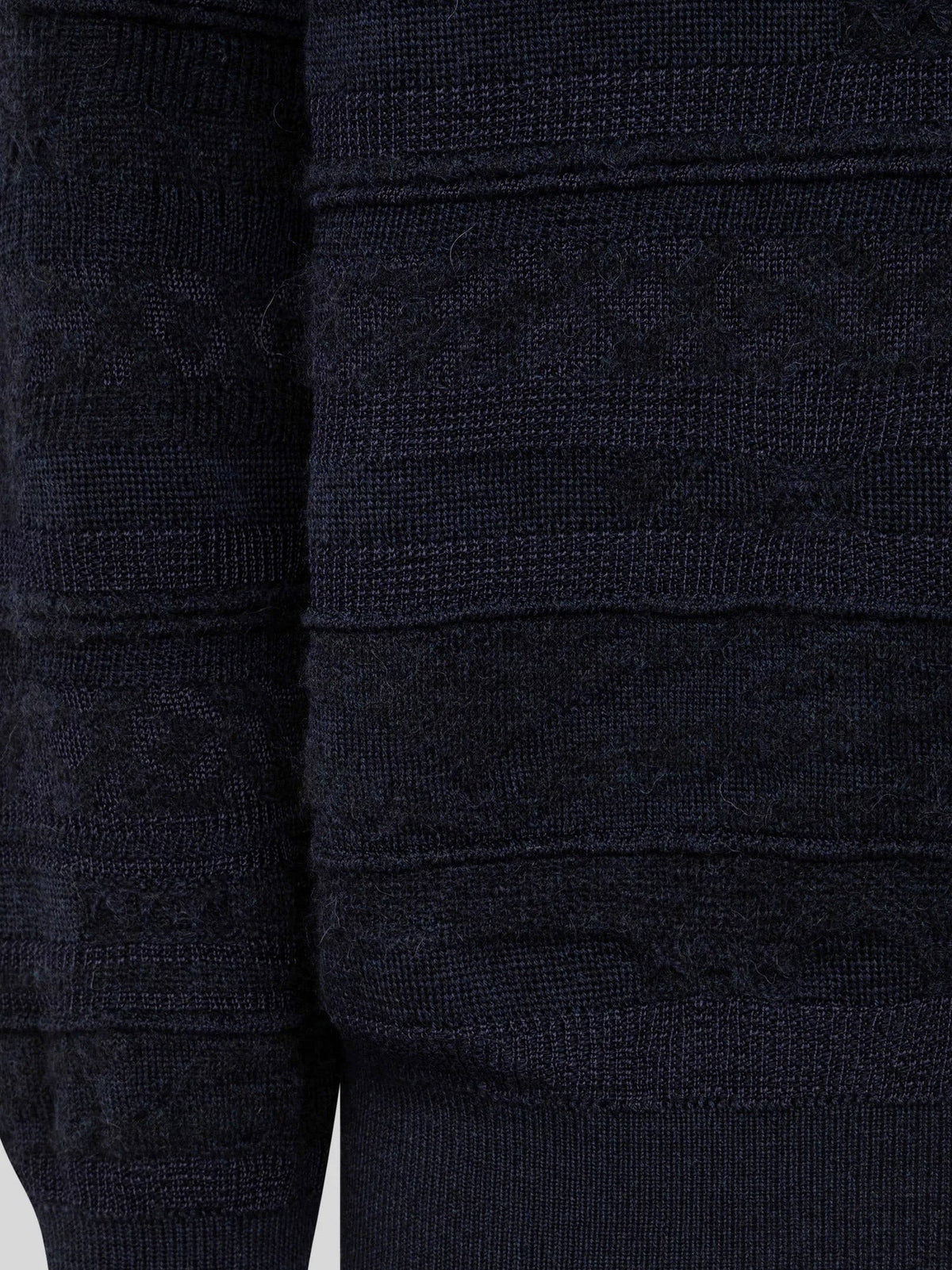 Laneus Men's Viscose and Alpace Blend Sweater Blue, view 3