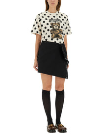 Moschino Women's Wool Wrap Skirt Black