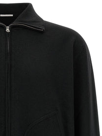 Oliver Lattughi Wool Zip Sweater Black