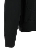 Oliver Lattughi Wool Zip Sweater Black