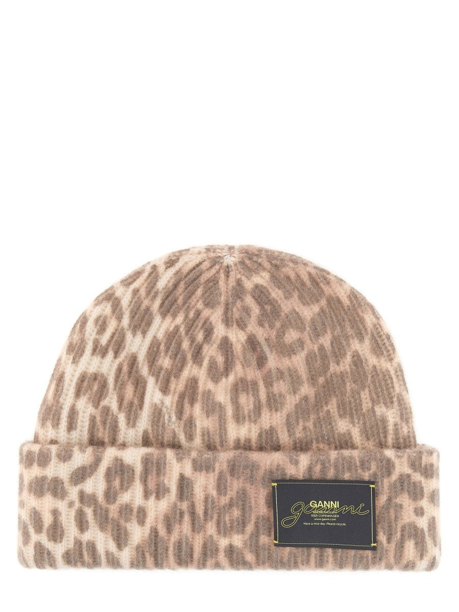 Ganni Women's Woolen Hat Pattern