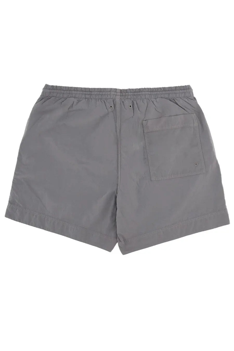 Woolrich men’s costume da bagno con grey gray athletic shorts with elastic waistband and single side pocket