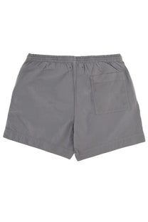 Woolrich men’s costume da bagno con grey gray athletic shorts with elastic waistband and single side pocket
