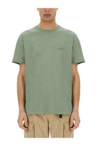 Woolrich Men's Flamed Cotton Shirt Green