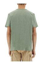 Woolrich Men's Flamed Cotton Shirt Green, view 3