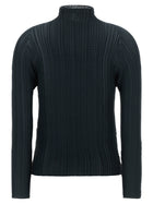 ISSEY MIYAKE Wooly Pleats Blouse Blue, view 2