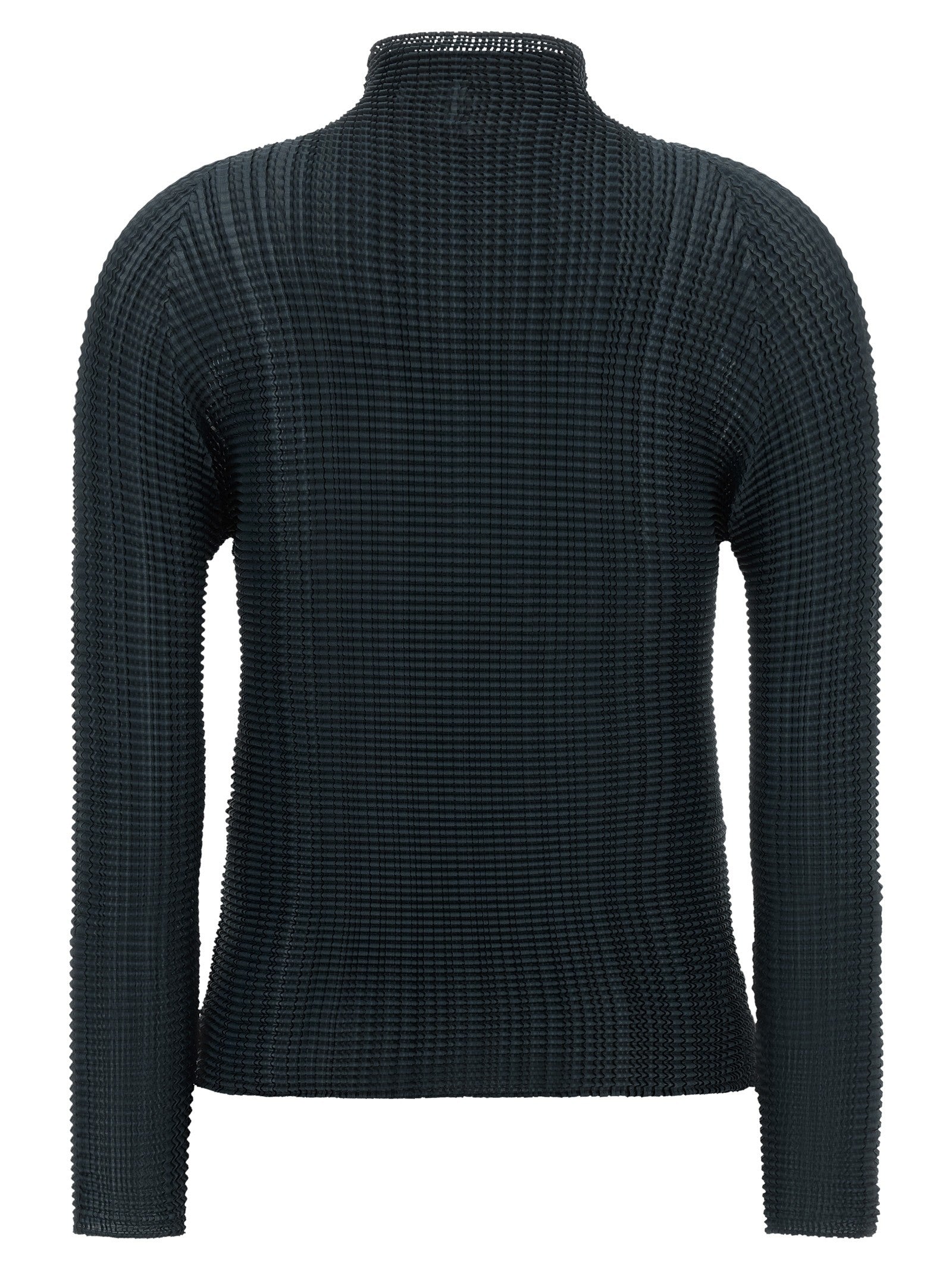 ISSEY MIYAKE Wooly Pleats Blouse Blue
