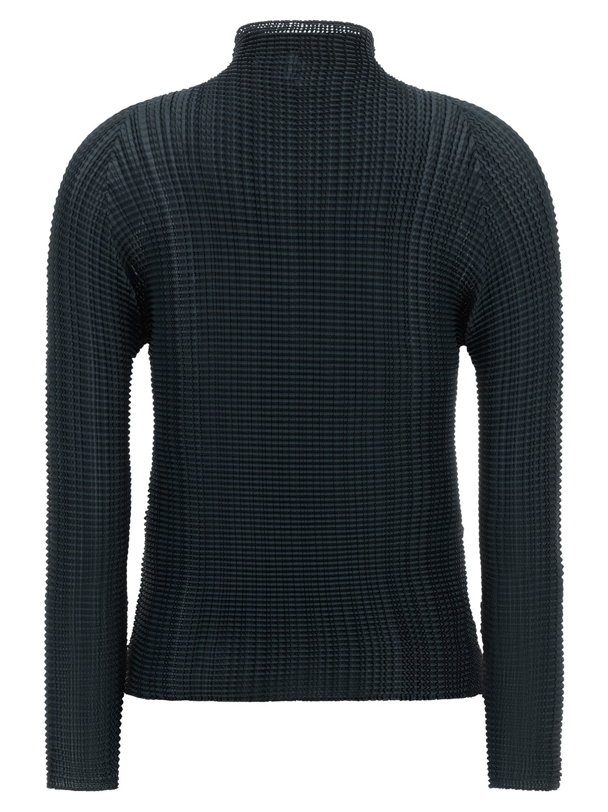 ISSEY MIYAKE Wooly Pleats Blouse Blue, view 2
