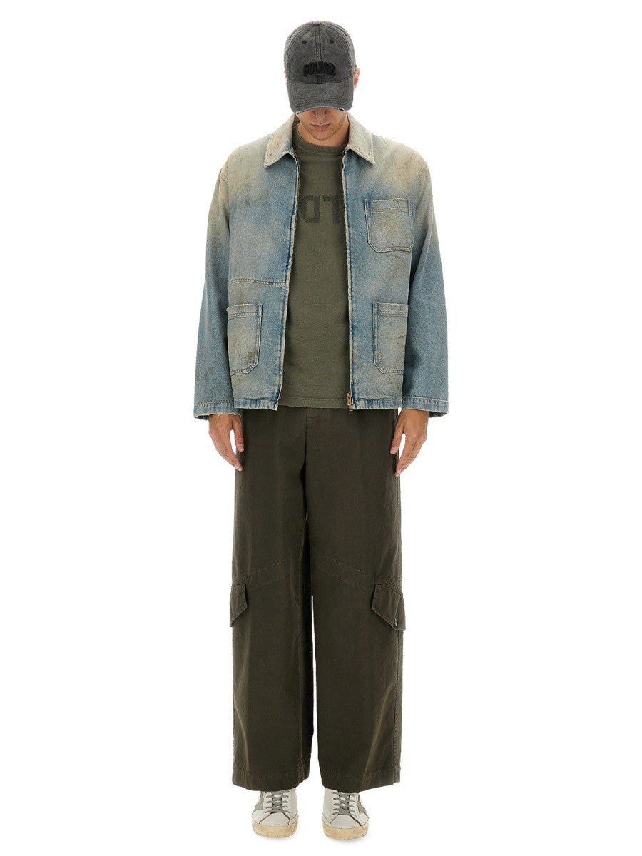 Golden Goose Men's Work Journey MS Mackenzie Jacket Blue