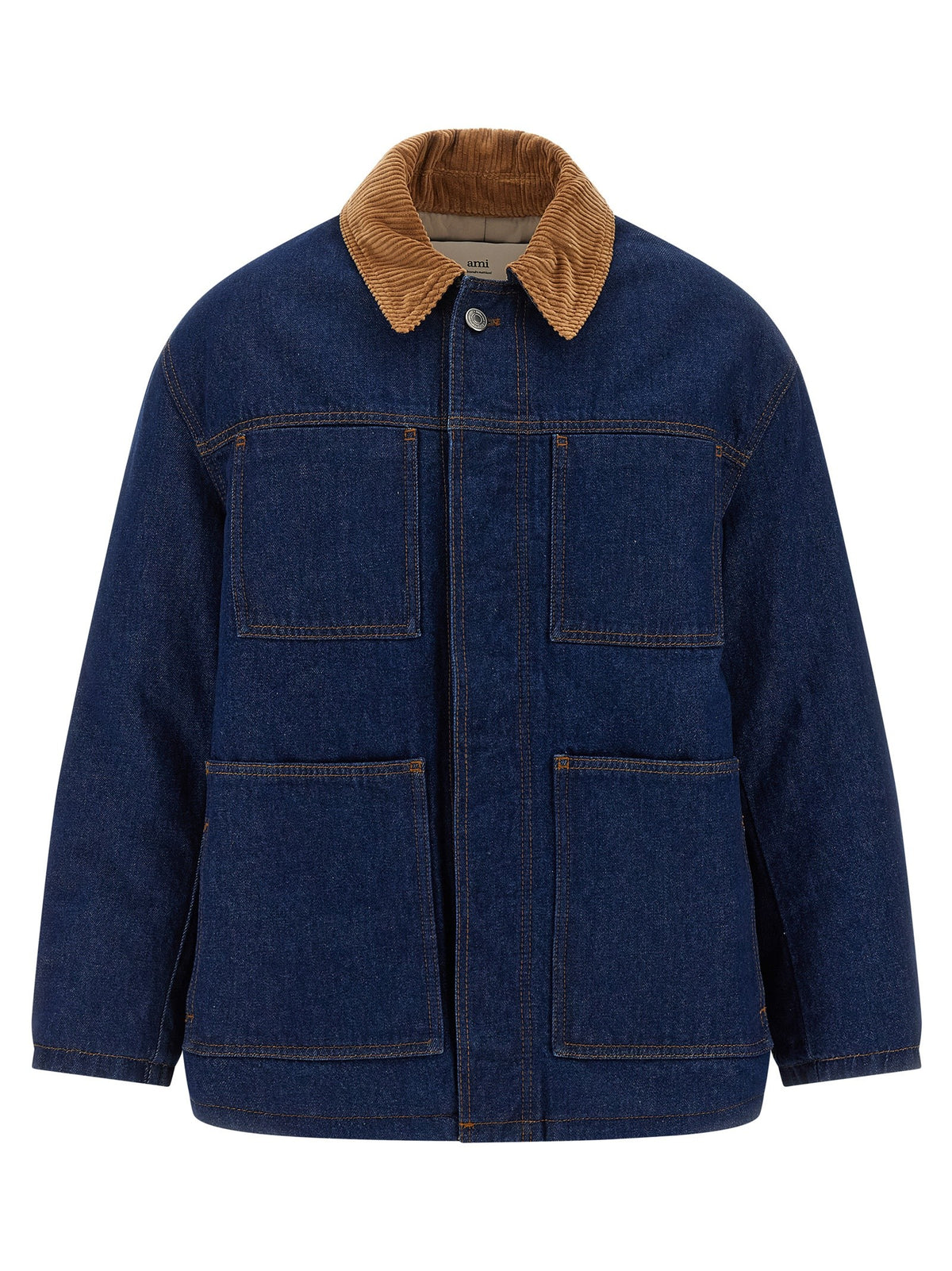 Ami Paris Worker Jacket Blue