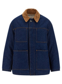 Ami Paris Worker Jacket Blue