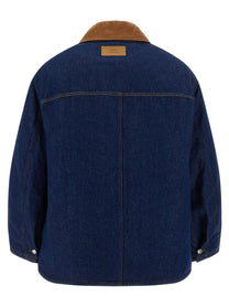 Ami Paris Worker Jacket Blue