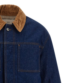 Ami Paris Worker Jacket Blue