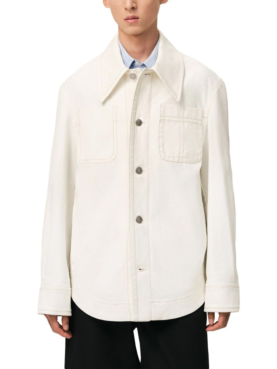 Ami Paris Men's Worker Jacket White