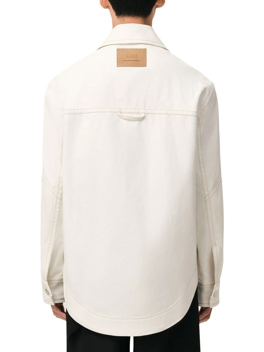 Ami Paris Men's Worker Jacket White