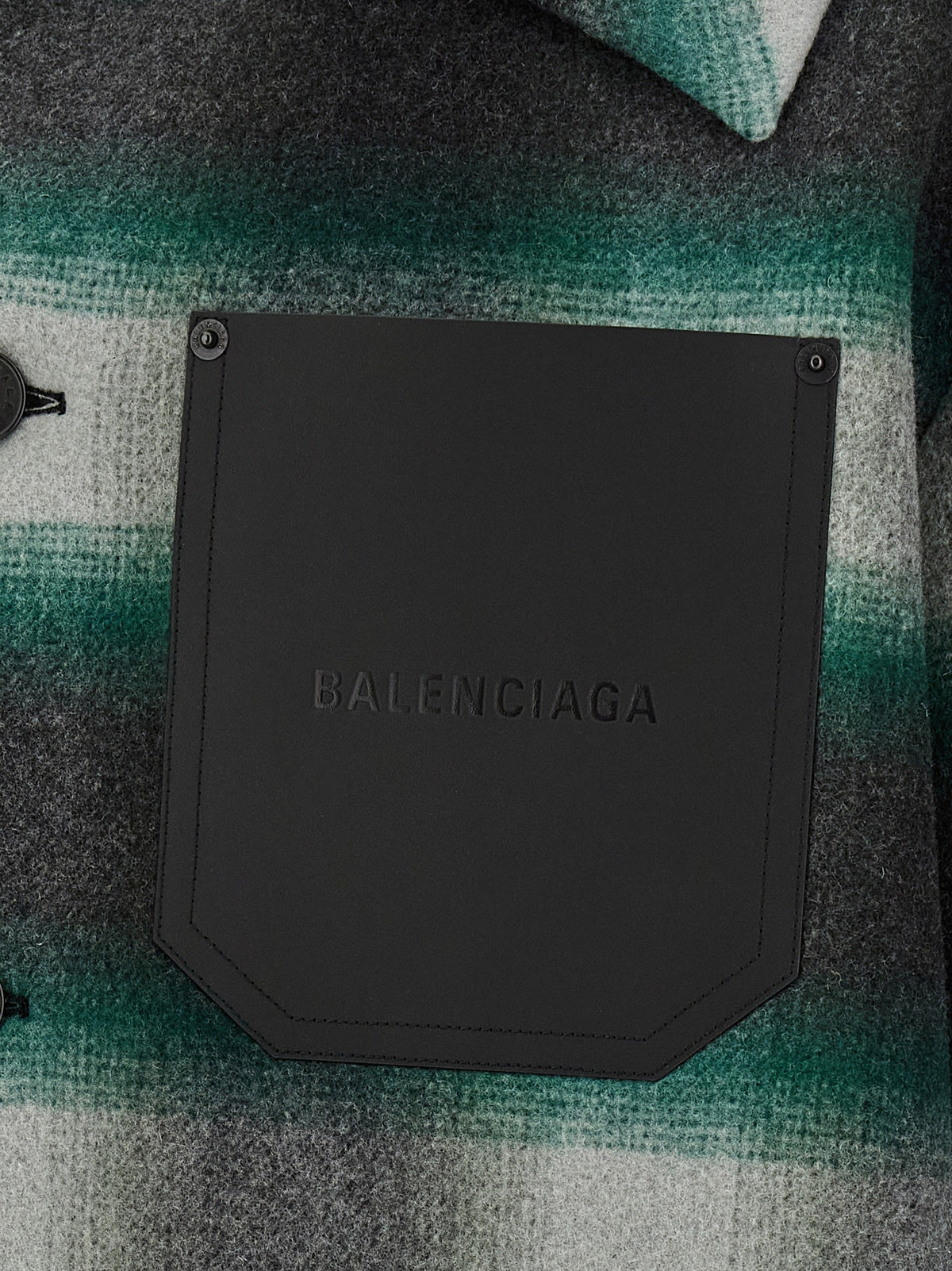 Balenciaga Workwear Cocoon Jacket Green