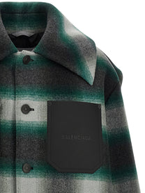 Balenciaga Workwear Cocoon Jacket Green