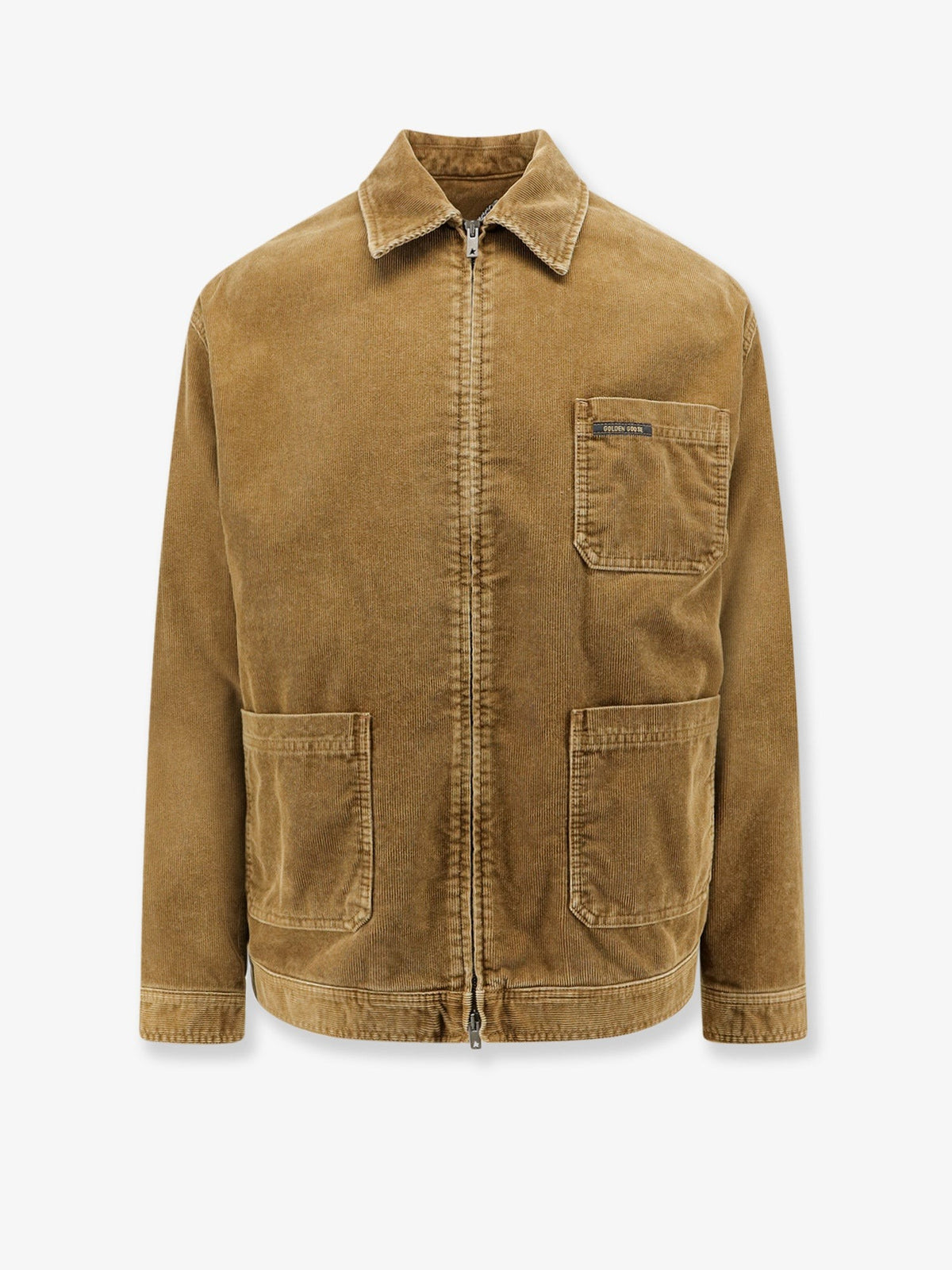 Golden Goose Unisex Workwear Corduroy Jacket Brown